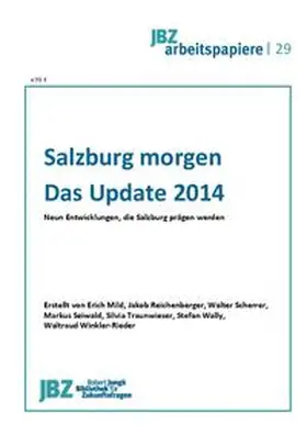 Wally / Winkler-Rieder |  Salzburg morgen - Das Update 2014 | Buch |  Sack Fachmedien