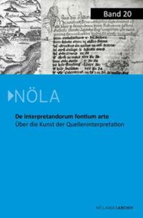 Hruza / Zehetmayer |  De interpretandorum fontium arte. Über die Kunst der Quelleninterpretation. | Buch |  Sack Fachmedien