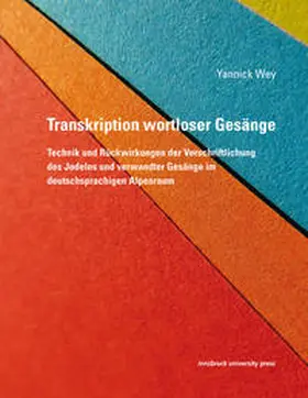 Wey |  Transkription wortloser Gesänge | Buch |  Sack Fachmedien