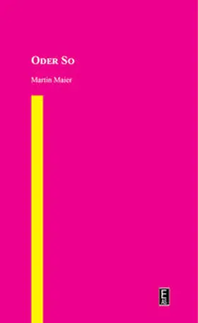 Maier | Oder so | Buch | 978-3-903335-19-6 | sack.de