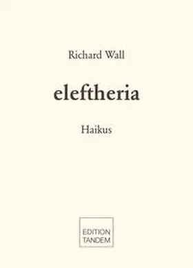 Wall |  Eleftheria | Buch |  Sack Fachmedien