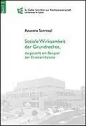 Sorrosal | Soziale Wirksamkeit der Grundrechte, dargestellt am Beispiel der Einelternfamilie | Buch | 978-3-905455-67-0 | sack.de