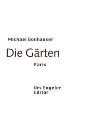 Donhauser |  Die Gärten | Buch |  Sack Fachmedien