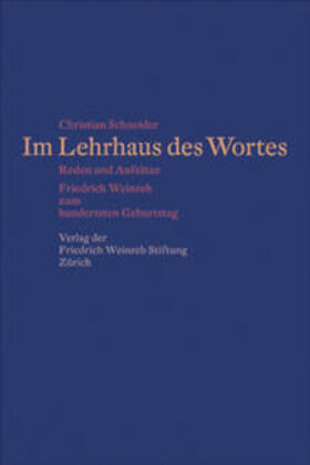 Schneider |  Im Lehrhaus des Wortes | Buch |  Sack Fachmedien