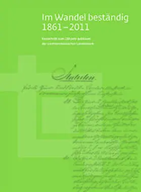 Liechtensteinische Landesbank / Merki |  Im Wandel beständig 1861–2011 | Buch |  Sack Fachmedien