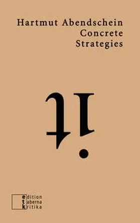 Abendschein | Concrete Strategies | Buch | 978-3-905846-70-6 | sack.de