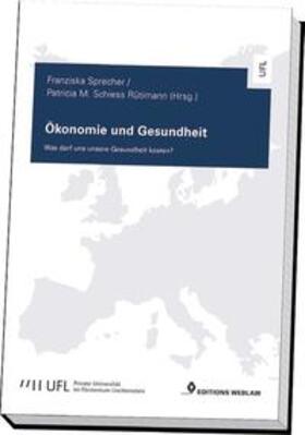Schiess Rütimann / Sprecher |  Ökonomie und Gesundheit | Buch |  Sack Fachmedien