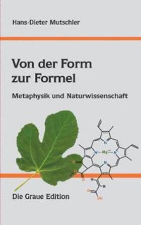 Mutschler |  Von der Form zur Formel | Buch |  Sack Fachmedien