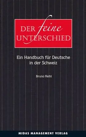 Reihl |  Der feine Unterschied | Buch |  Sack Fachmedien