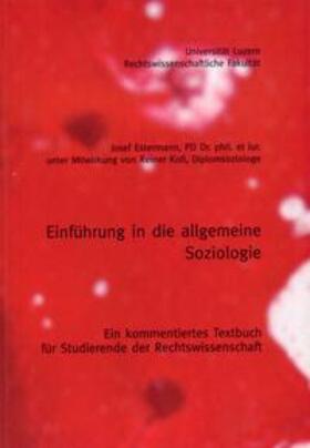 Estermann |  Einführung in die Soziologie und die Sozialforschung | Buch |  Sack Fachmedien