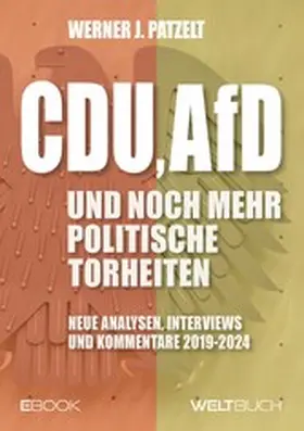 Patzelt |  CDU, AfD und noch mehr politische Torheiten | eBook | Sack Fachmedien