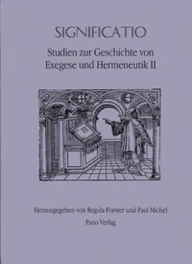 Michel / Forster |  Significatio | Buch |  Sack Fachmedien