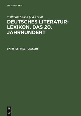 Hagestedt / Kosch |  Fries - Gellert | Buch |  Sack Fachmedien