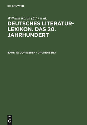Hagestedt / Kosch |  Gorsleben - Grunenberg | Buch |  Sack Fachmedien