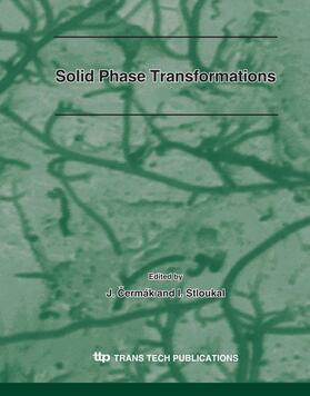 Cermák / Stloukal | Solid Phase Transformations | Buch | 978-3-908451-49-5 | sack.de