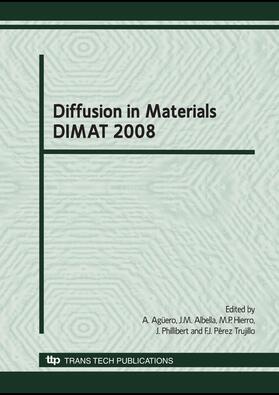 Ag?ero / Albella / Hierro |  Diffusion in Materials - DIMAT2008 | Sonstiges |  Sack Fachmedien