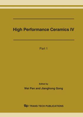 Pan / Gong | High-Performance Ceramics IV | Sonstiges | 978-3-908454-98-4 | sack.de