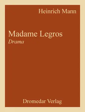 Mann |  Madame Legros | eBook | Sack Fachmedien