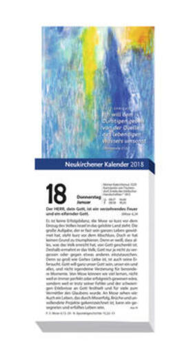 Fricke-Hein / Marschner / Lutz |  Neukirchener Kalender 2018 | Sonstiges |  Sack Fachmedien