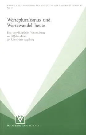 Wertepluralismus und Wertewandel heute | Buch | 978-3-920896-69-4 | sack.de