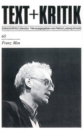 Arnold / Mon |  Franz Mon | Buch |  Sack Fachmedien