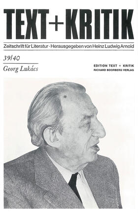  Georg Lukács | Buch |  Sack Fachmedien