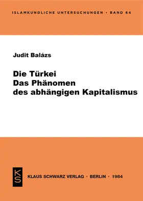 Balász |  Die Türkei | Buch |  Sack Fachmedien