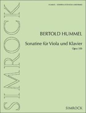  Sonatine für Viola und Klavier | Buch |  Sack Fachmedien