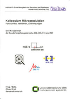 Kraft / Emmerich |  Kolloquium Mikroproduktion | Buch |  Sack Fachmedien