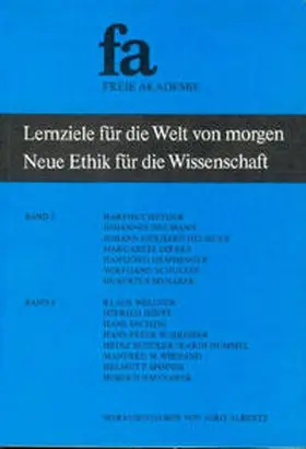 Albertz |  Lernziele für die Welt von morgen /Neue Ethik für die Wissenschaft | Buch |  Sack Fachmedien