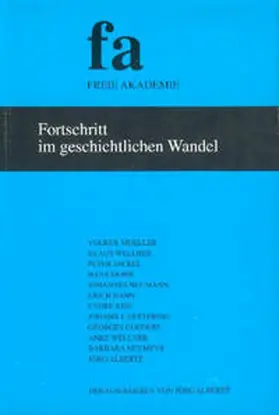 Mohr / Neumann / Gestering |  Fortschritt im geschichtlichen Wandel | Buch |  Sack Fachmedien