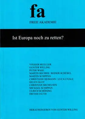 Willing / Mueller / Wahl | Ist Europa noch zu retten? | Buch | 978-3-923834-37-2 | sack.de