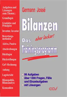 Josse / Jossé |  Bilanzen - Trainingsprogramm | Buch |  Sack Fachmedien