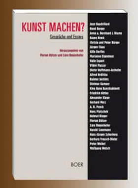 Rötzer / Rogenhofer | Kunst machen? | Buch | 978-3-924963-23-1 | sack.de