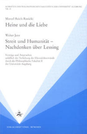 Reich-Ranicki / Koopmann / Krauss |  Heine und die Liebe / Streit und Humanität - Nachdenken über Lessing | Buch |  Sack Fachmedien