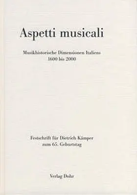 Bolin / Blumröder / Misch |  Aspetti musicali | Buch |  Sack Fachmedien