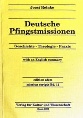 Reinke |  Deutsche Pfingstmissionen | Buch |  Sack Fachmedien