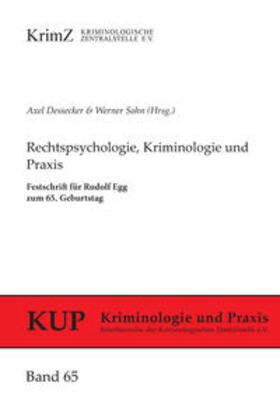Dessecker / Sohn |  Rechtspsychologie, Kriminologie und Praxis | Buch |  Sack Fachmedien