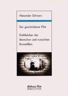 Schwarz |  Der geschriebene Film | Buch |  Sack Fachmedien