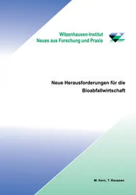 Kern / Raussen | Neue Herausforderung für die Bioabfallwirtschaft | Buch | 978-3-928673-75-4 | sack.de