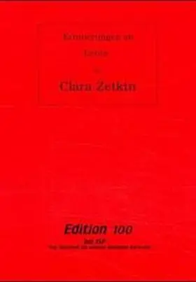 Zetkin |  Erinnerungen an Lenin | Buch |  Sack Fachmedien