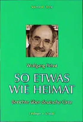 Pehnt | So etwas wie Heimat | Buch | 978-3-929970-29-6 | sack.de