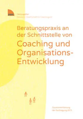 Deutsche Gesellschaft für Coaching e.V. / Piwko / Schramm |  Beratungspraxis an der Schnittstelle von Coaching und Organisations-Entwicklung | Buch |  Sack Fachmedien