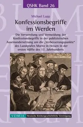 Lapp |  Konfessionsbegriffe im Werden | Buch |  Sack Fachmedien