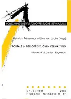 Reinermann / Lucke |  Portale in der öffentlichen Verwaltung | Buch |  Sack Fachmedien