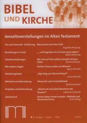 Katholisches Bibelwerk e.V. |  Bibel und Kirche / Jenseitsvorstellungen im Alten Testament | Buch |  Sack Fachmedien