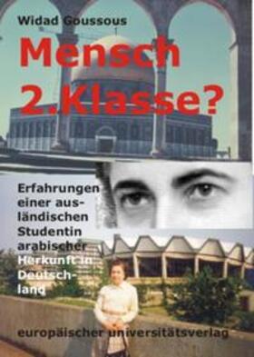 Goussous |  Mensch 2. Klasse? | Buch |  Sack Fachmedien