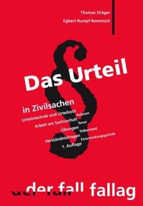 Dräger / Rumpf-Rometsch |  Das Urteil in Zivilsachen | Buch |  Sack Fachmedien