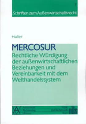 Haller |  Mercosur | Buch |  Sack Fachmedien