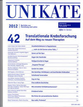 Eggert / Eisele / Jöckel | Unikate 42: Translationale Krebsforschung | Buch | 978-3-934359-42-0 | sack.de